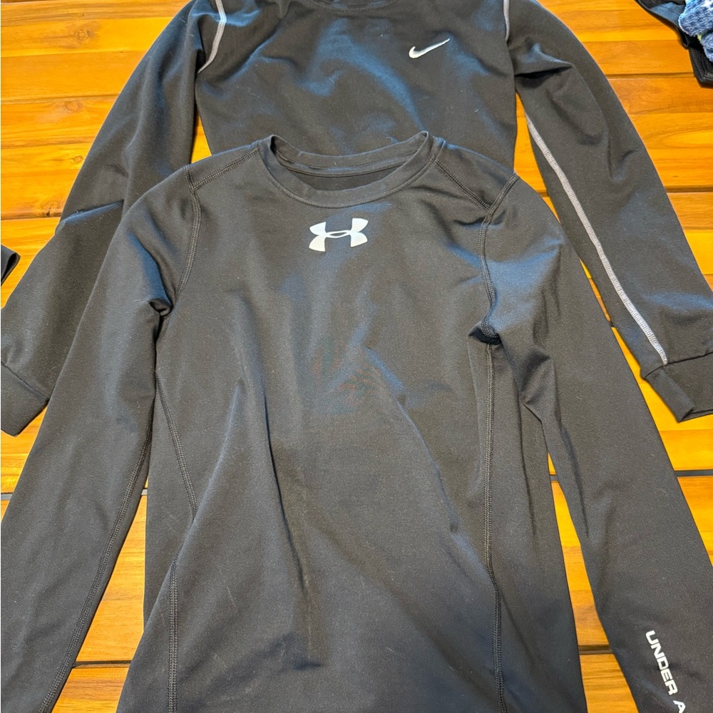 Under Armour Black Fitted ColdGear Top